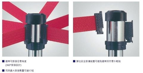 RS-N4 萬向伸縮帶欄柱(經濟型・4米):圖片 5